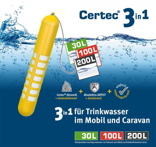 Lilie Certec 3in1 Frischwasserschutz bis 200 Liter