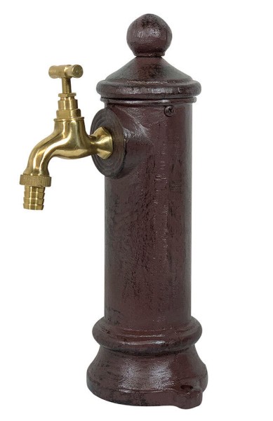 Wasserzapfsäule Klein Wasserzapfstelle für Garten Standbrunnen Antik-Stil 29cm