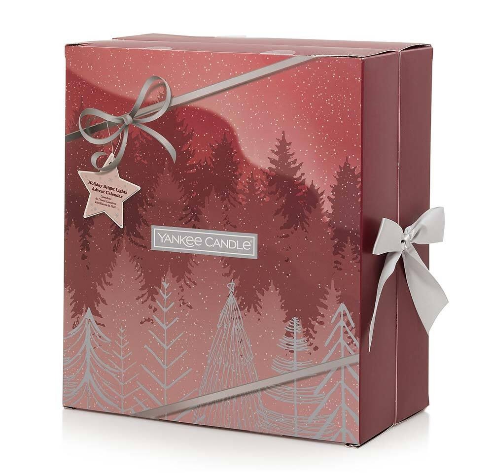 Yankee Candle Adventskalender Buch mit 12 Votivkerzen 12 Teelichte & 1 Kerzenhalter