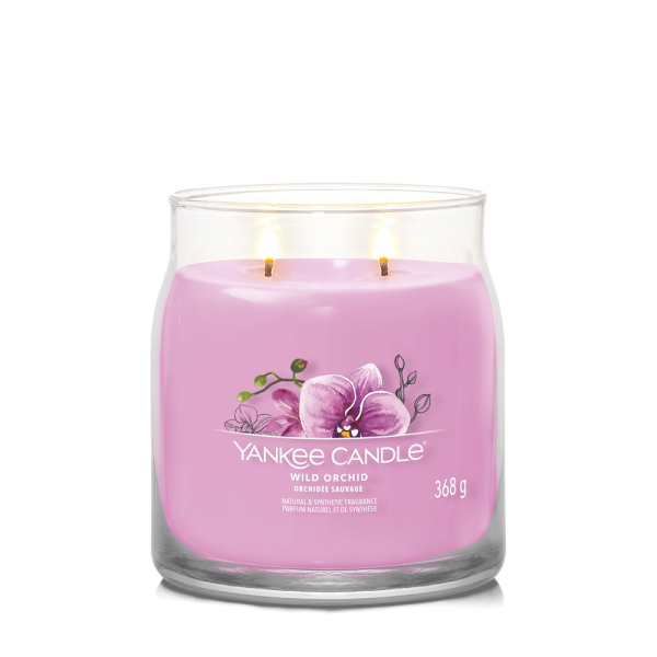 Yankee Candle Duftkerze Signature Wild Orchid 368g