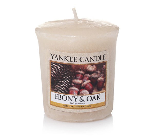 Yankee Candle Votivkerze Ebony & Oak 49 g