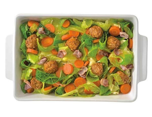 Spring Auflaufform CHALET Rechteckig Keramik Weiß 35 x 21 cm