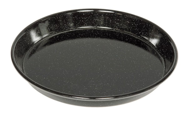 Riess Pizzablech Emaille Schwarz Pizza Backblech 28cm
