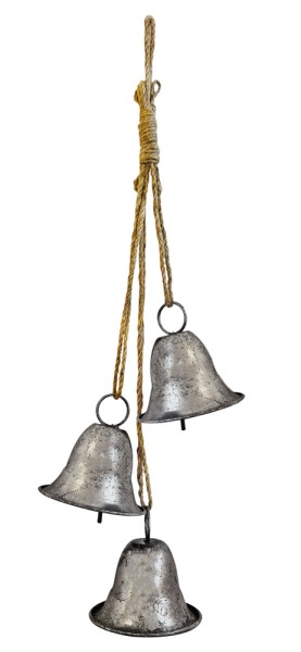 Weihnachts-Glocken zum Aufhängen XL Groß Weihnachten Vintage-Stil Weihnachtsdeko