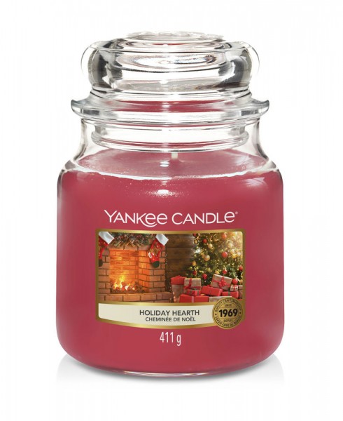 Yankee Candle Duftkerze Holiday Hearth 411 g