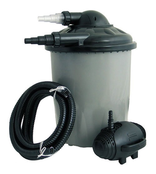 Heissner Druckfilter Set 10000L UV Pumpe Aqua Craft