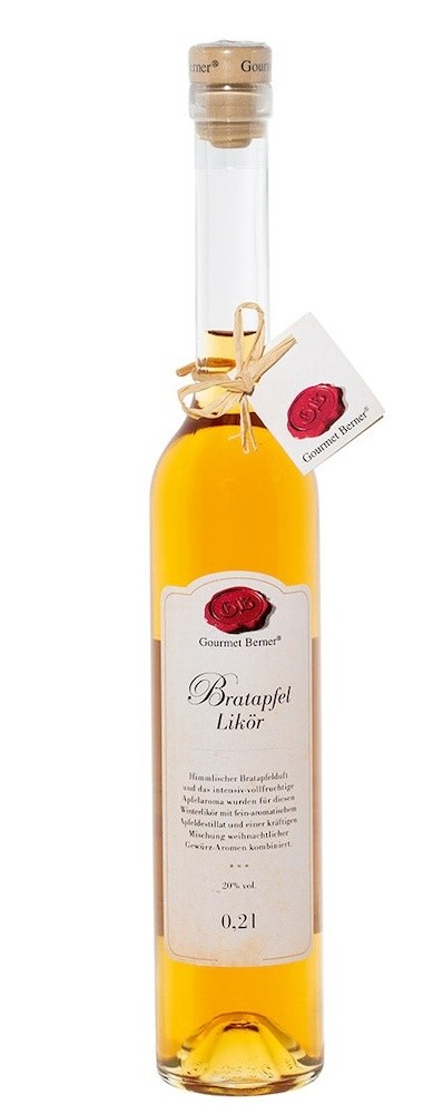 Gourmet Berner Bratapfel Likör 0,2 l LBA02