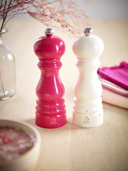 Peugeot Paris Salzmühle Holz Weiß Elfenbein U-Select 18cm
