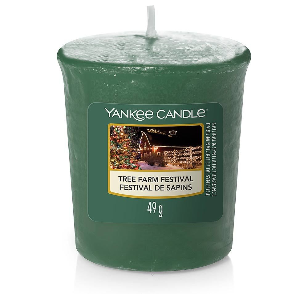 Yankee Candle Votivkerze Tree Farm Festival 49 g