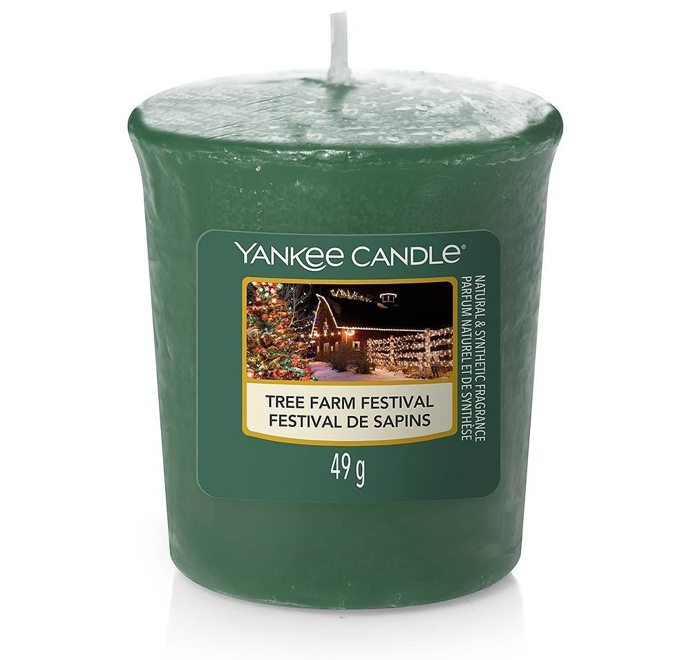 Yankee Candle Votivkerze Tree Farm Festival 49 g Yankee Candle Votivkerze Tree Farm Festival 49 g