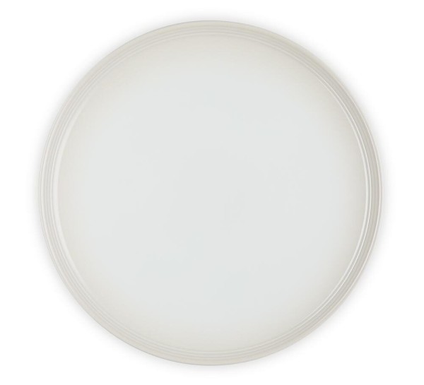 Le Creuset Speiseteller Coupe Steinzeug Meringue 27cm