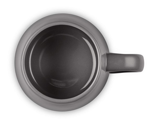 Le Creuset Becher Coupe Tasse Steinzeug Flint Grau 320ml