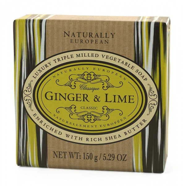 Naturally European Seife Ginger & Lime 150g