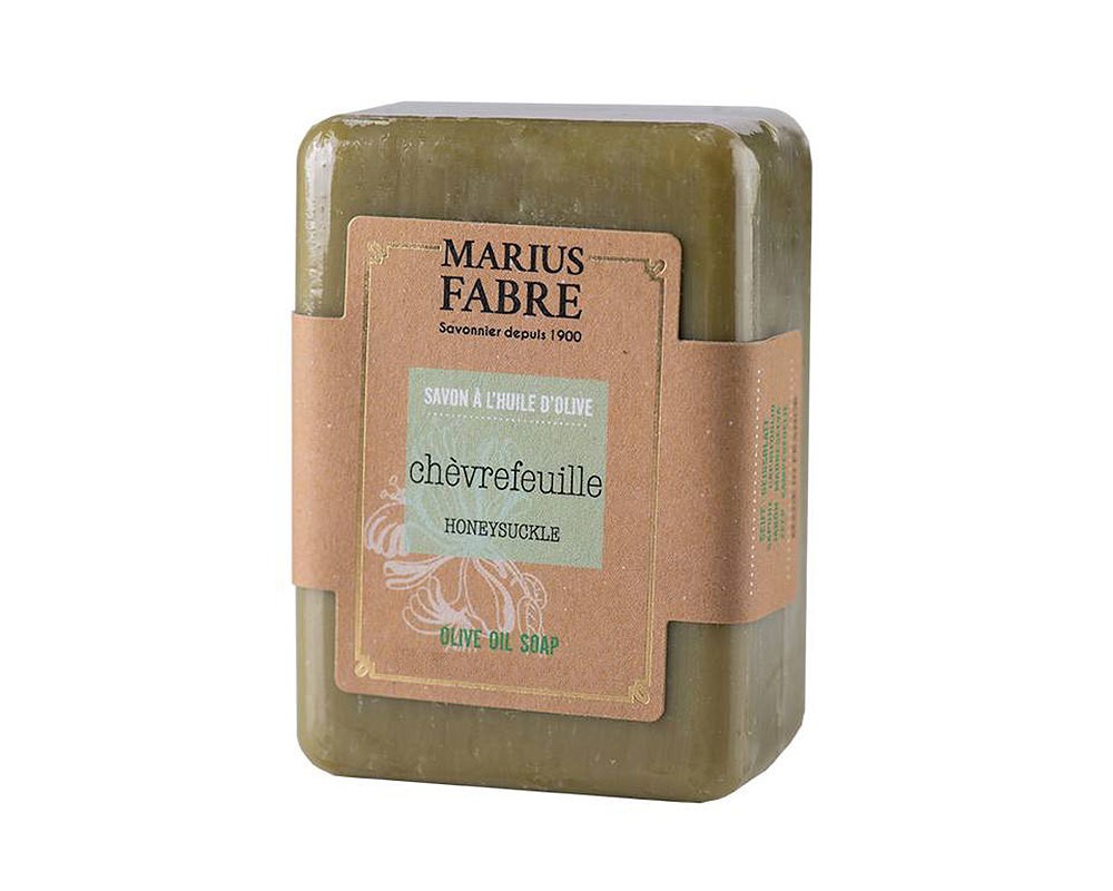 Marius Fabre Bio-Olivenöl Seife Geißblatt (Chèvrefeuille) ohne Palmöl – 150g