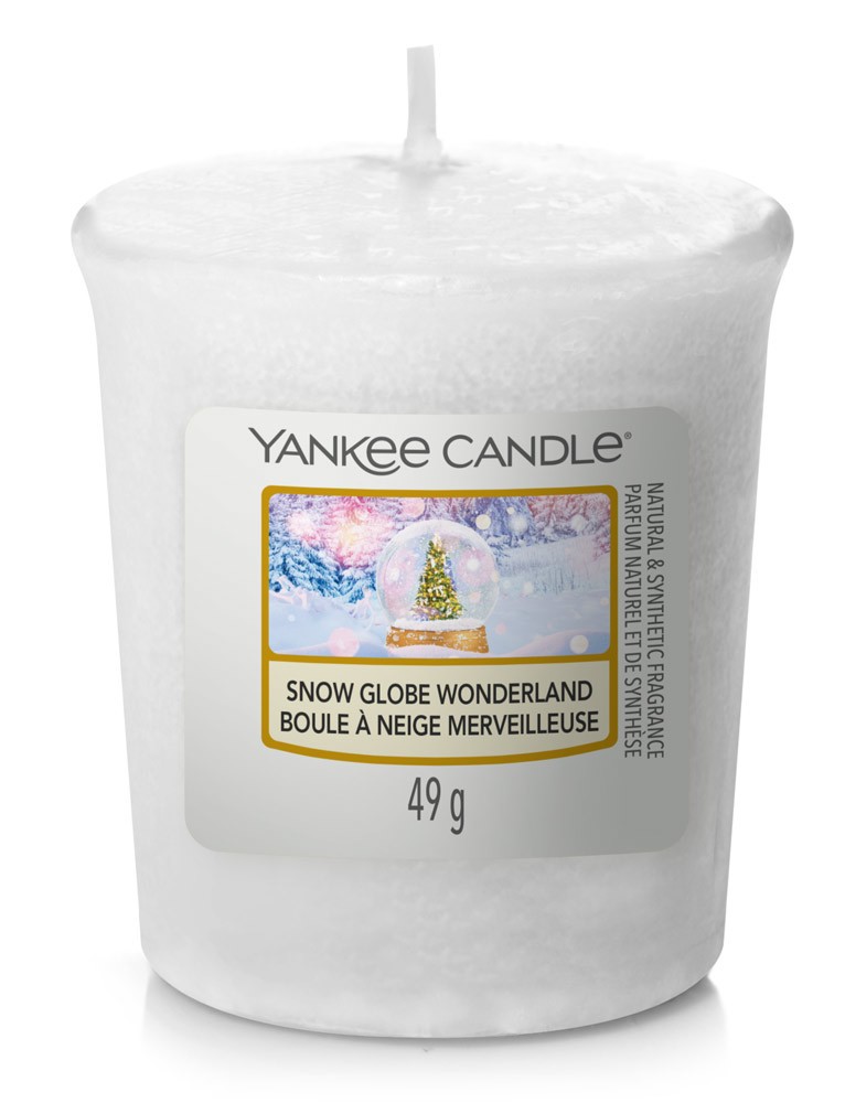 Yankee Candle Duftkerze Snow Globe Wonderland Weihnachtsduft 49 g