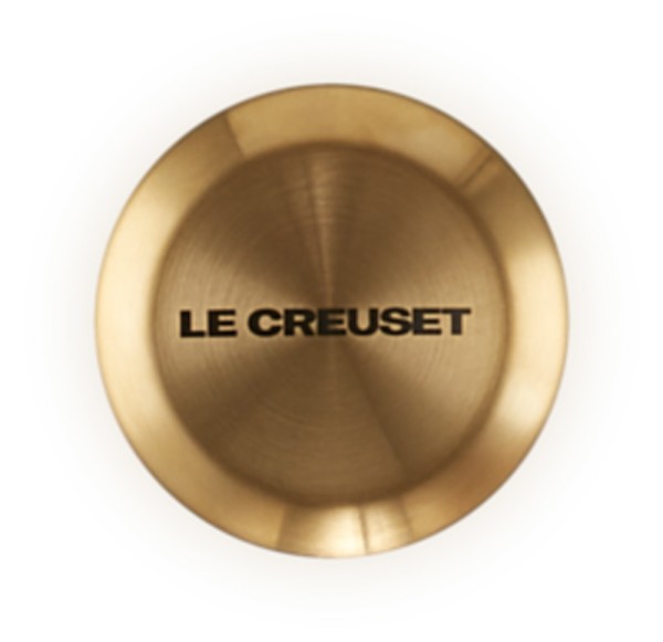 Le Creuset Deckelknopf Gold 4,7cm Edelstahl
