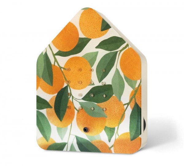 Zwitscherbox Limited Edition Orange Vogelgezwitscher mit Bewegungsmelder