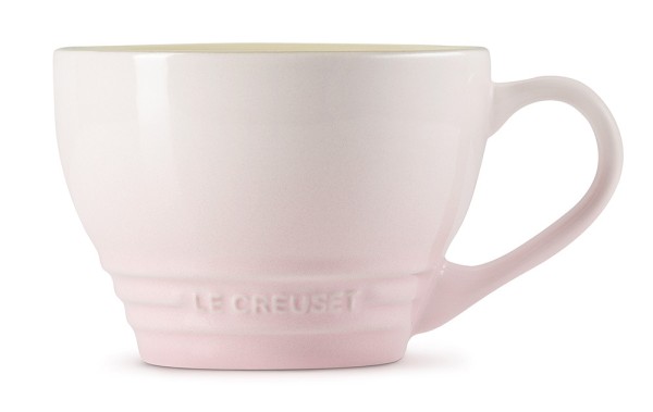 Le Creuset Cappuccino Tasse Steinzeug Shell Pink 400ml