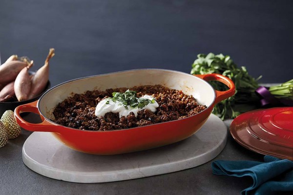 Le Creuset Oblong Signature Gusseisen Ofenrot 31cm