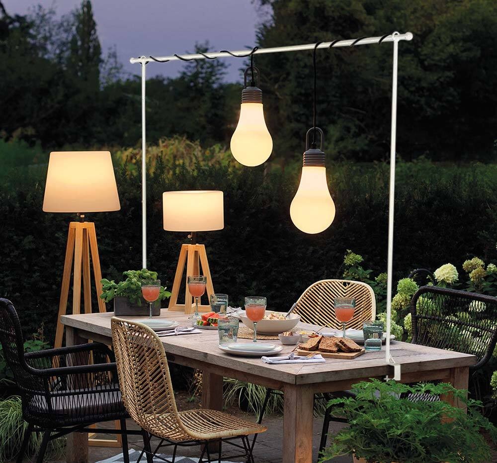 Tischhalterung für Lichterkette Laternen Eisen Befestigung weiß 250x100cm Tischhalterung für Lichterkette Laternen Eisen Befestigung weiß 250x100cm