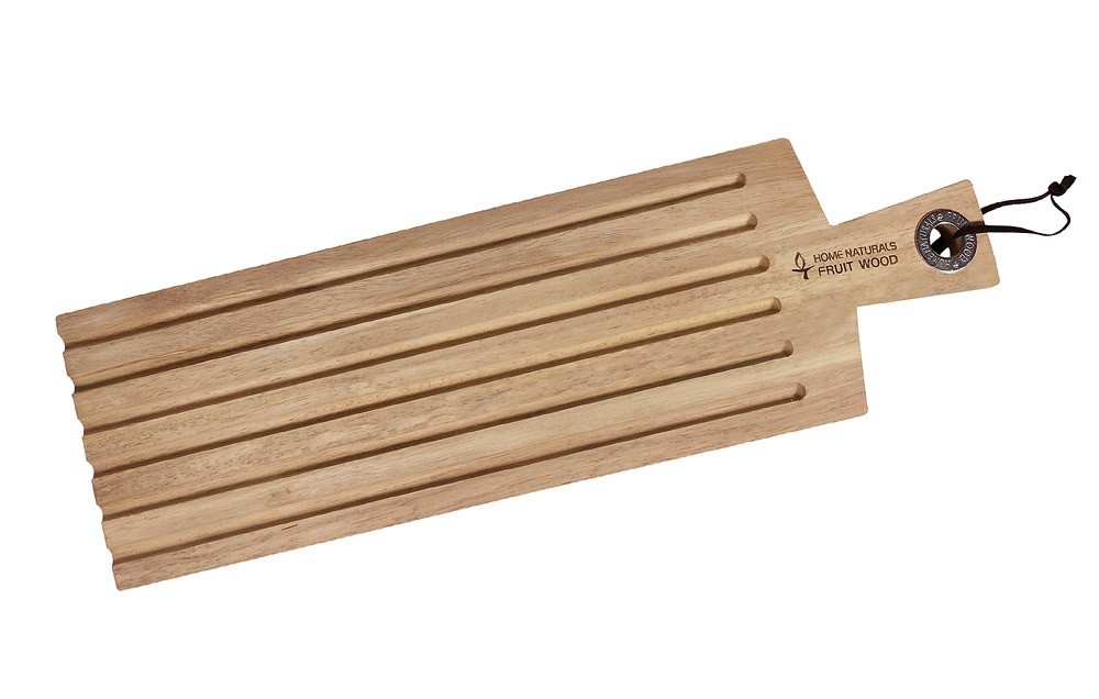 Brotschneidebrett Schneidebrett Mangoholz Lang für Baguette Ciabatta 58x16cm Brotschneidebrett Schneidebrett Mangoholz Lang für Baguette Ciabatta 58x16cm
