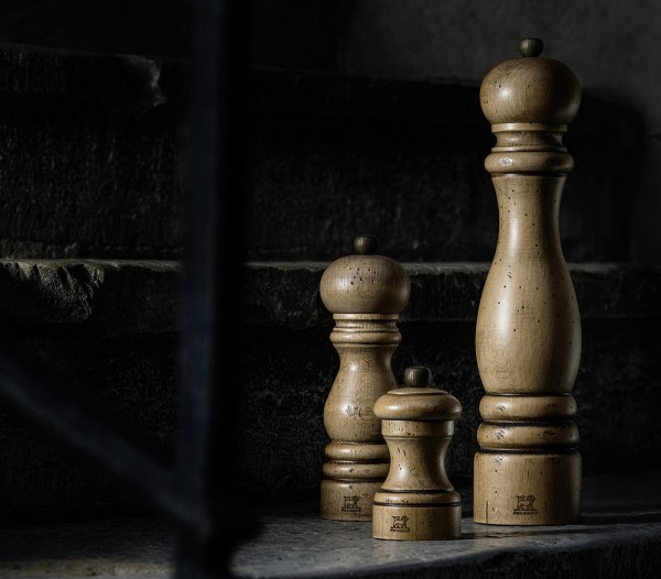 Peugeot Paris Antique Salzmühle Holz 18cm