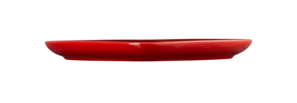 Le Creuset Teller Herzform Herzteller Steinzeug Kirschrot 23cm