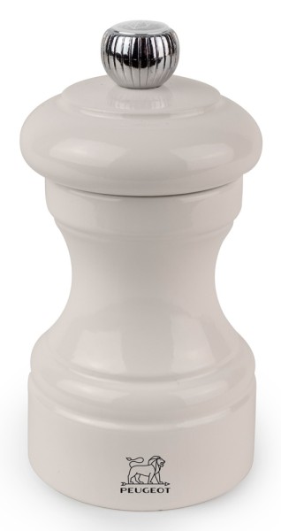 Peugeot Bistro Salzmühle Holz Elfenbein Glanz 10cm