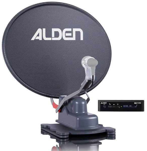 Alden Onelight 60 HD Platinium mit S.S.C. HD-Steuermodul - Camping Sat-Anlage