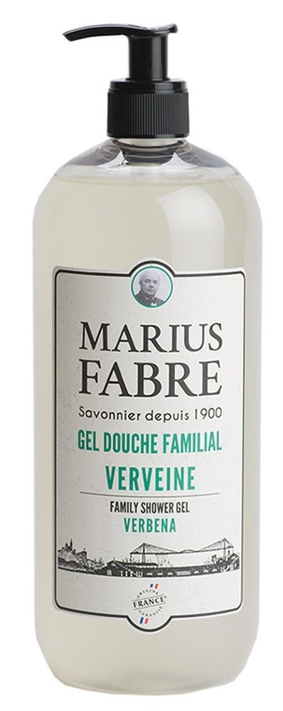 Marius Fabre Duschgel Eisenkraut (Verveine) Bio-Olivenöl 1L