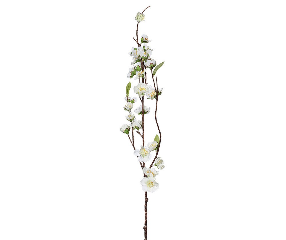 Künstlicher Kirschblütenzweig Weiß 95cm