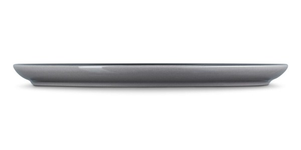 Le Creuset Speiseteller Coupe Steinzeug Flint Grau 27cm