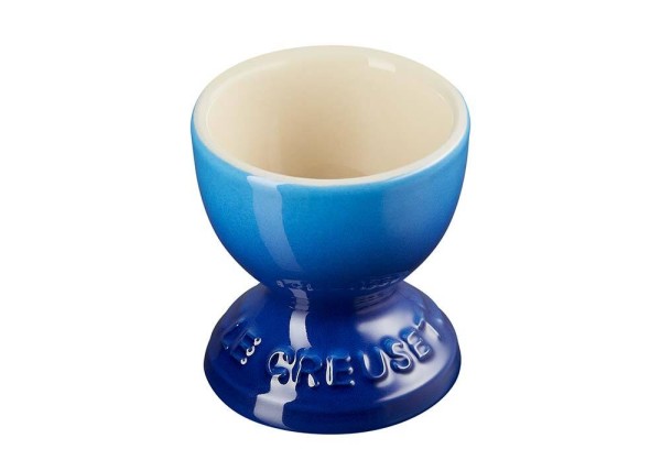 Le Creuset Eierbecher Klassik Steinzeug Azure Blau