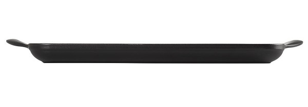 Le Creuset Grillplatte Rechteckig Gusseisen Schwarz 32cm