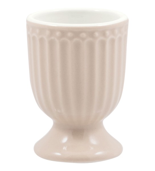 Greengate Eierbecher Alice Fudge Steingut Creme