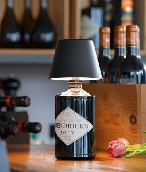 Sompex Flaschenleuchte TOP 2.0 Schwarz LED RGBW mit Akku