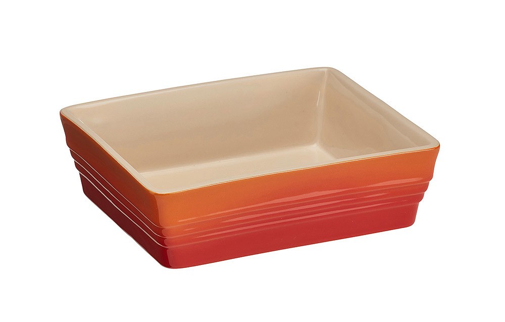 Le Creuset Auflaufform Klassik Steinzeug Ofenrot 19x16cm Le Creuset Auflaufform Klassik Steinzeug Ofenrot 19x16cm