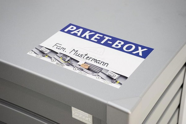 Biohort Paket-Box Ablagebox Dunkelgrau-Metallic