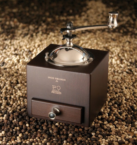 Peugeot d`Olivier Roellinger Pfeffermühle Holz Schoko
