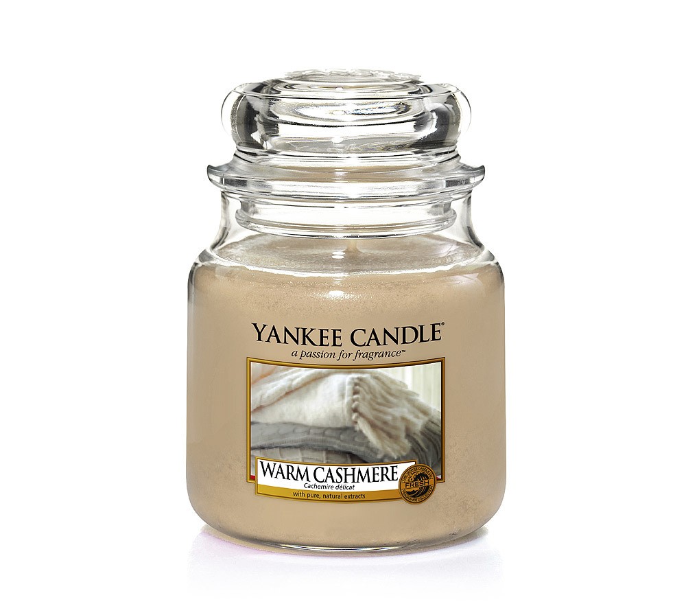 Yankee Candle Duftkerze Warm Cashmere 411 g