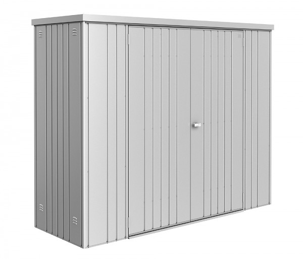Biohort Geräteschrank 230 Aufbewahrungsschrank 227x83x182,5cm Silber-Metallic