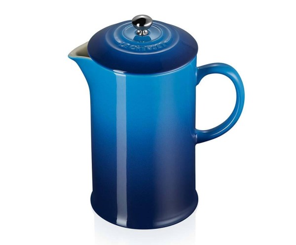 Le Creuset Kaffeebereiter Steinzeug Azure Blau