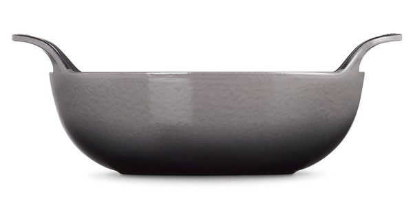 Le Creuset Balti Dish Schmorbräter Gusseisen Flint Grau 24cm