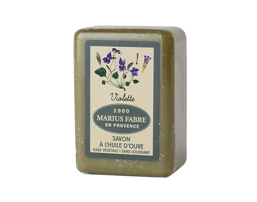 Marius Fabre Bio-Olivenöl Seife Veilchen (Violette) Shea-Butter - 150g