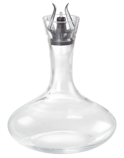Le Creuset WA-142 Glas Dekanter Vitresse mit Weinausgießer
