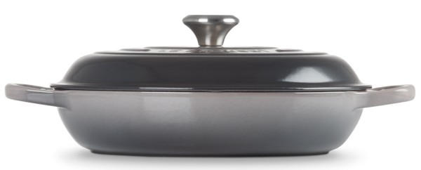 Le Creuset Gourmet-Profitopf Signature Gusseisen Flint Grau 30cm