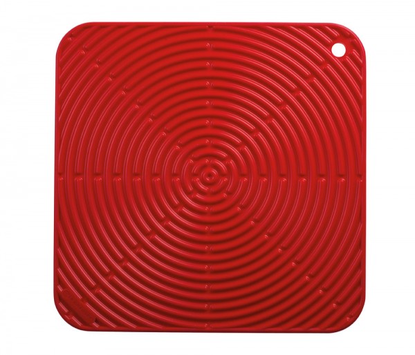 Le Creuset Topflappen Quadratisch Klassik Silikon Kirschrot 29cm