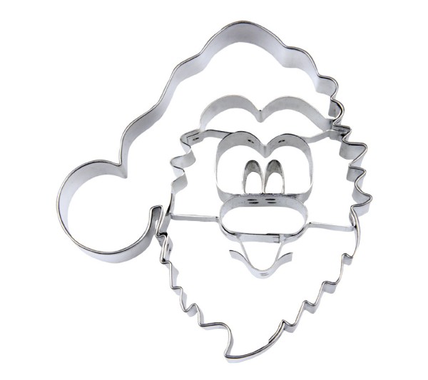 Städter Ausstechform Nikolausgesicht Edelstahl 9cm