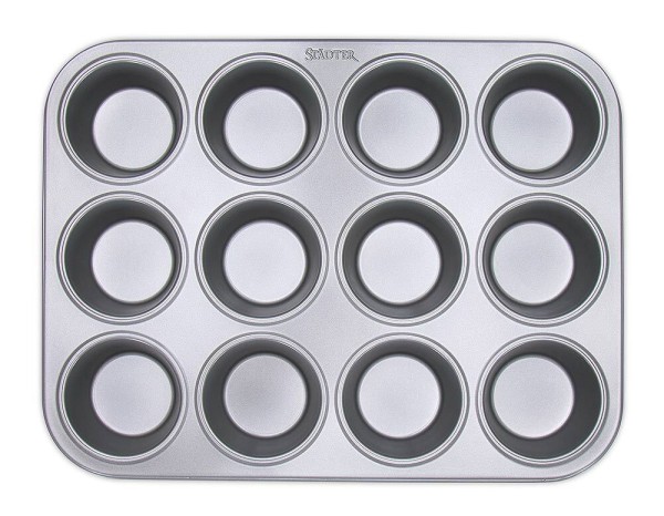 Städter Muffinform Cupcakeform 12er Backform Antihaftbeschichtet 35x27cm
