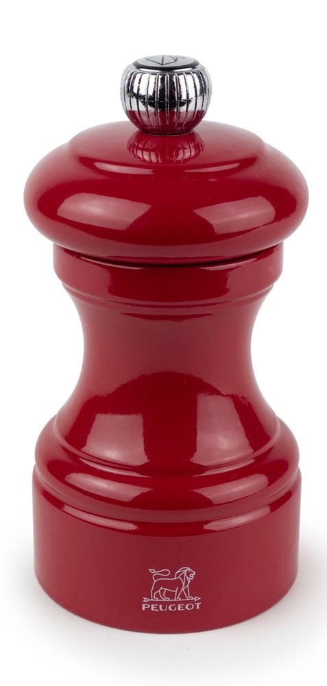 Peugeot Bistro Pfeffermühle Passionsrot Glanz 10cm